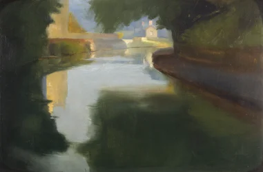 Zonsondergang: het Glamorgan-kanaal