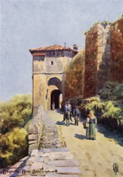 Noord-Spanje: Segovia, Arco Santiago