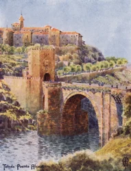 Noord-Spanje: Toledo, De Brug van Alcantara