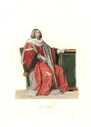 Jean-Antoine de Mesmes, Heer van Irval, Graaf van Avaux, naar een schilderij van Philippe de Champaigne