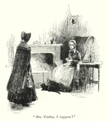 Illustratie voor Jane Eyre door Charlotte Bronte