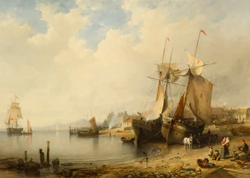 Ebbe: Dundee vanaf Broughty Ferry