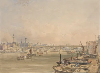 Een uitzicht op London Bridge