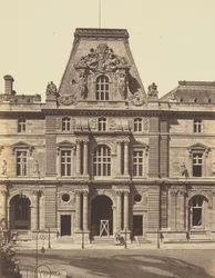 Het Paviljoen Colbert, Louvre, Parijs