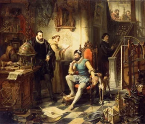 De Ontdekking van de Telescoop, 1855