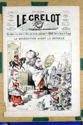 Omslag van Le Grelot, nummer 905, Satirique en Couleurs