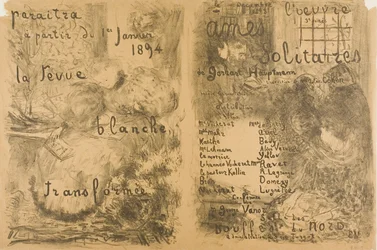 "La Revue Blanche" getransformeerd en eenzame zielen