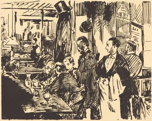 In het Café