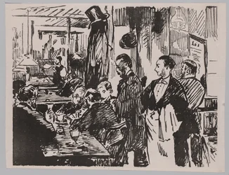 In het Café