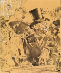 In het Café, ca. 1880
