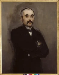 Portret van Clemenceau