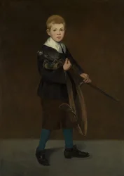 Jongen met een zwaard