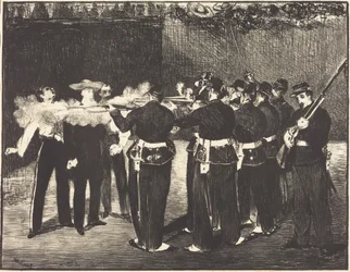 De dood van Maximiliaan in Querétaro