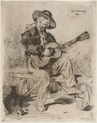 De Spaanse zanger, of De gitarist