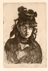 Portret van Berthe Morisot