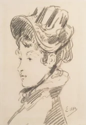Portret van Madame Jules Guillemet