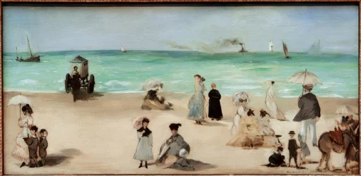 Op het strand van Boulogne-sur-Mer