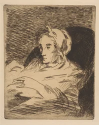 De herstellende Suzanne Manet, 1879-81