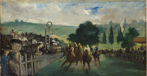 De races in Longchamp, 1866