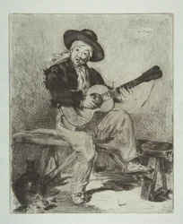 De Spaanse zanger (Le Guitarrero)