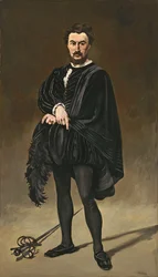 De Tragische Acteur (Rouviere als Hamlet)