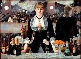 Een bar bij de Folies-Bergère