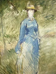 Jonge Vrouw in het Groen; Jeune Femme dans la Verdure, 1882