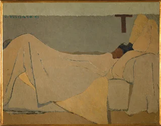 In bed