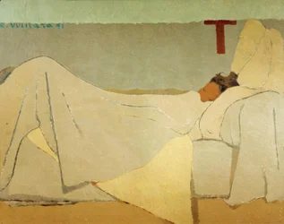 In bed