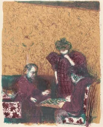 Damespartijtje, 1897-1898 gepubliceerd 1899