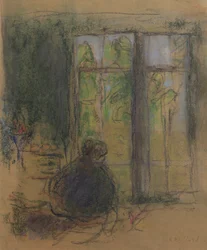 Madame Vuillard bij het raam, 1915
