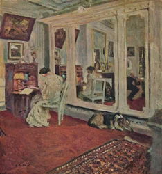 Mme Hessel, rue Rivoli, ca. 1902