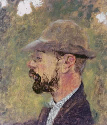 Portret van Henri de Toulouse-Lautrec (1864-1901) c.1897-98