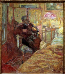 Portret van Romain Coolus, Franse schrijver