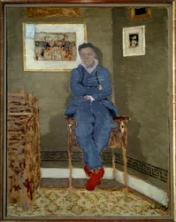 Portret van de schilder Felix Vallotton