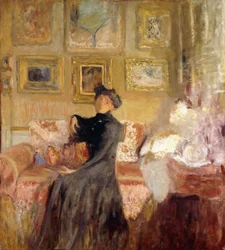 Rode bank; Le Divan Rouge, ca. 1905