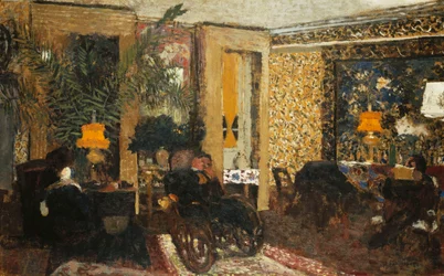 Kamer met Drie Lampen, Rue St. Florentin, 1899