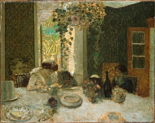 De eetkamer, ca. 1900