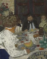 De lunch, ca. 1895