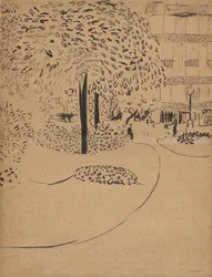 Het plein, 1910