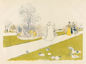 De Tuilerieën tuin