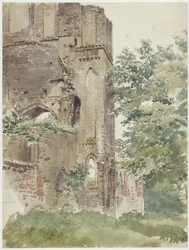 Klooster Lehnin met een portaal