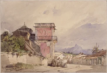 Fontein in de Rua do Conde, Rio de Janeiro