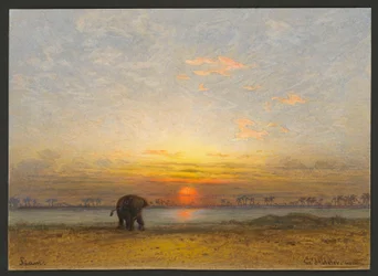 Zonsondergang in Siam