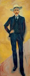 Portret van Harry Graf Kessler 1868-1937, 1906
