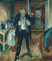Slapeloze nacht. Zelfportret in innerlijke onrust