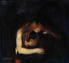 De liefde en pijn van de vampier, 1894