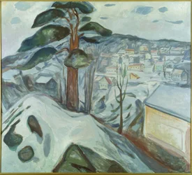 Winterlandschap in Kragerø
