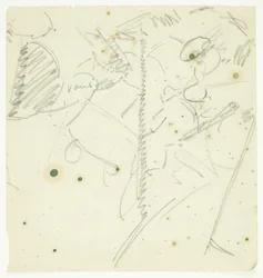 Compositiestudie voor het Langelinie-schilderij