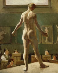 Mannelijke figuur staand